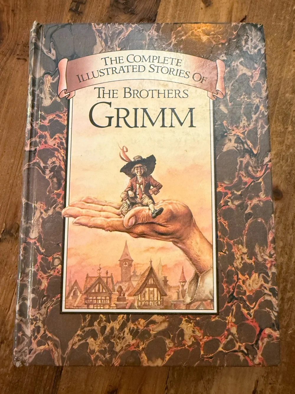 Grimm Complete Illustrated Stories - Brown Hardcover regency royal